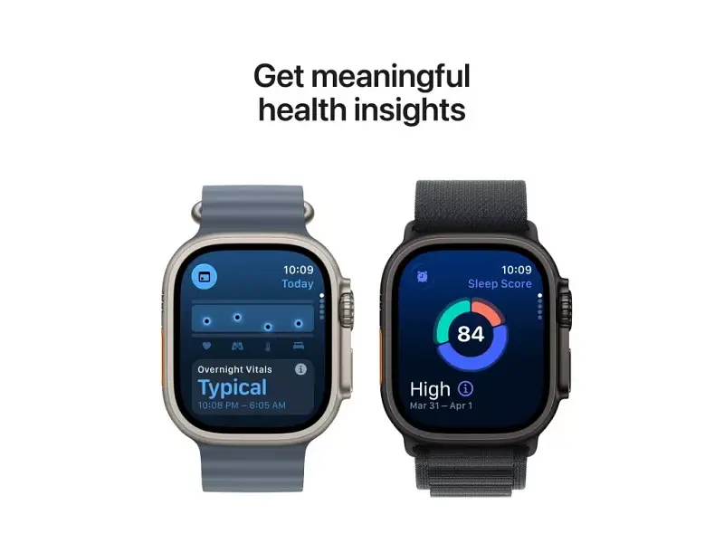 Смарт-годинник Apple Watch Ultra 3 GPS + Cellular 49mm Black Tit. Case w. Black Ocean Band (MF0J4) - фото 4