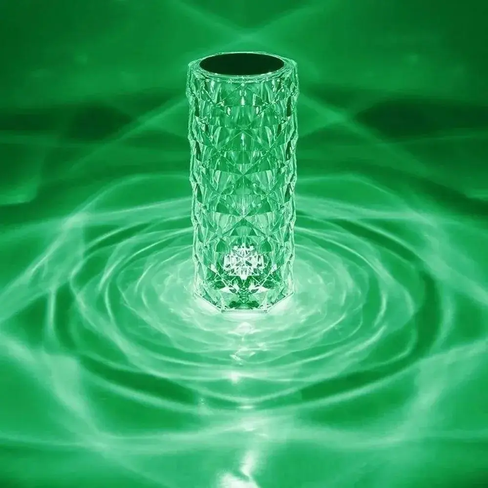 Ночная лампа XPRO Diamond Table Lamp Crystal Rose RGB Кристалл Роза с пультом (42788-Crystal Rose_158) - фото 9