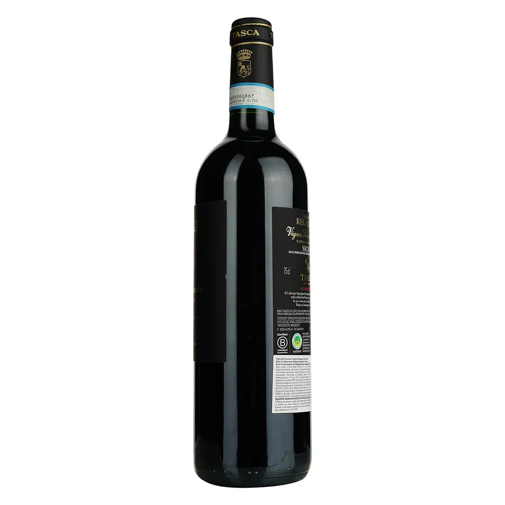 Вино Tasca d'Almerita Vigna San Francesco Cabernet Sauvignon Sicilia DOC, красное, сухое, 0,75 л - фото 3