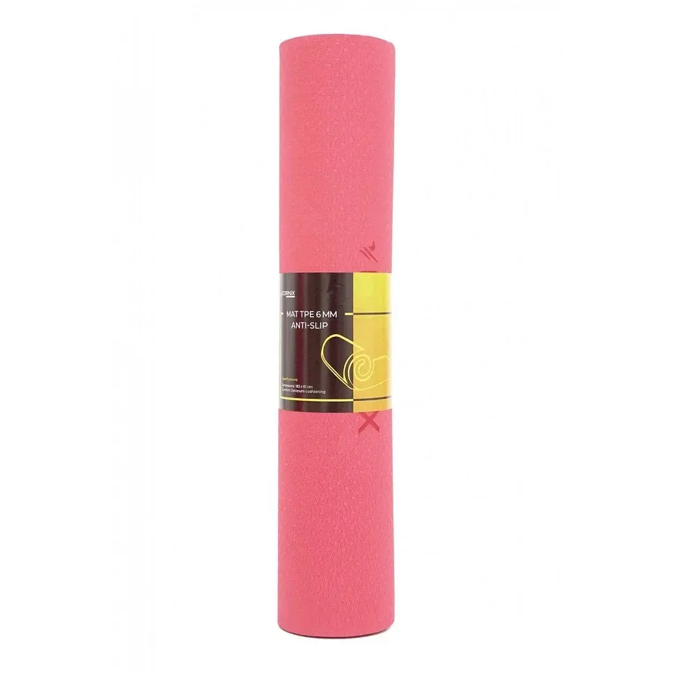 Килимок спортивний Cornix XR-0006, 183 x 61 x 0.6 см, Red/Black - фото 3