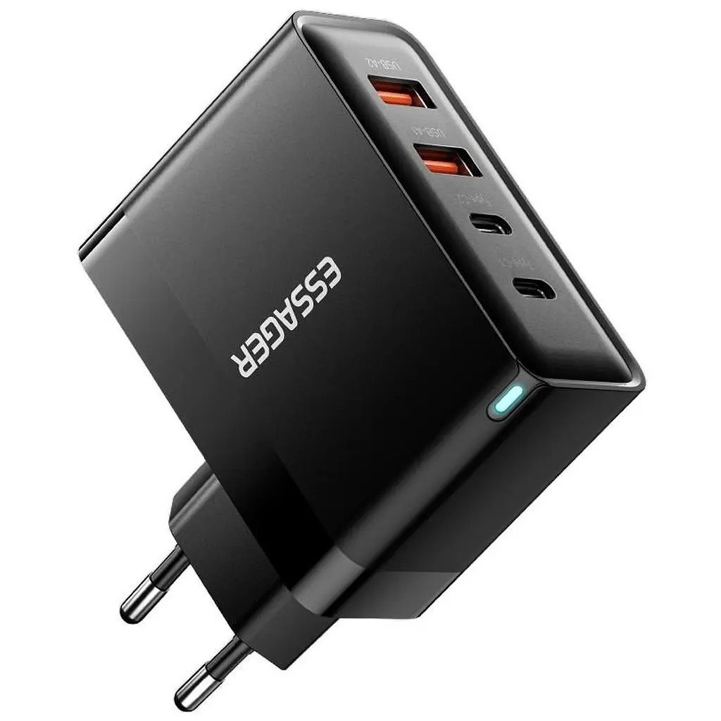 Зарядное устройство 2xUSB-C + 2xUSB 100W Essager (ECT2CA-QYB01-Z) - фото 4