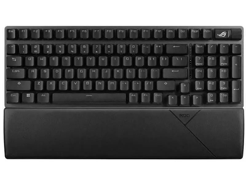 Клавіатура Asus ROG Strix Scope II 96 Wireless EN PBT (90MP037A-BKUA01) - фото 2