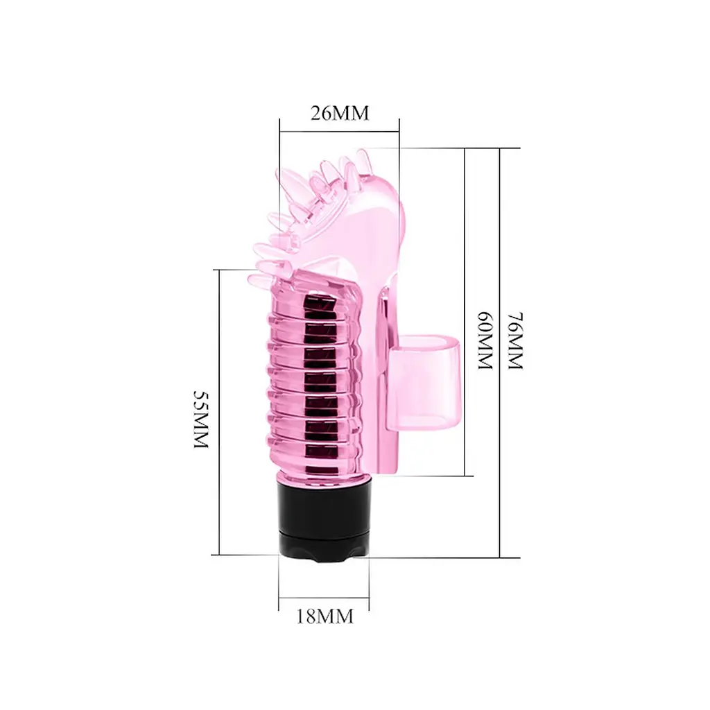 Стимулятор BAILE-FINGER VIBRATOR, MULTI-SPEED Baile BI-010148 98584 - фото 3