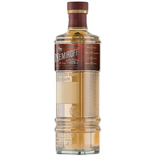 Настойка Nemiroff De Luxe Honey Pepper 40% 0.7 л - фото 2
