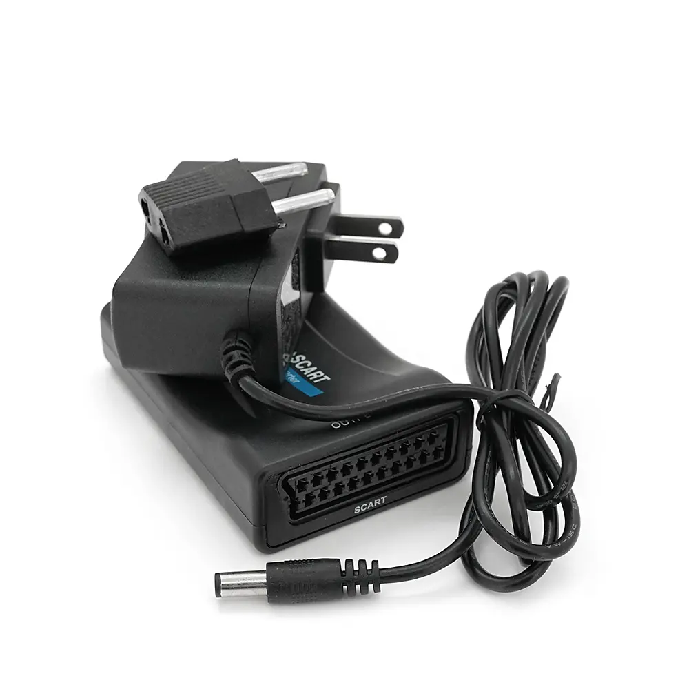 Конвертер Voltronic HDMI (папа) на SCART (мама), 5V/2A + переходник, Black, Box, Q250 - фото 5