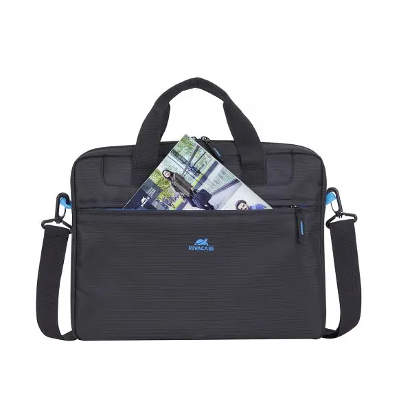 Сумка для ноутбука 14 RIVACASE 8027 Black - фото 4