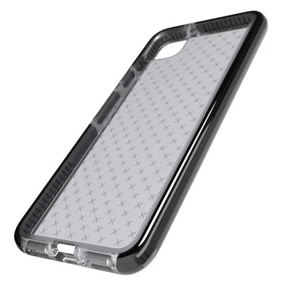 Оригінальний протиударний силіконовий чохол Tech21 Evo Check для Google Pixel 4 XL Smokey Black - фото 7