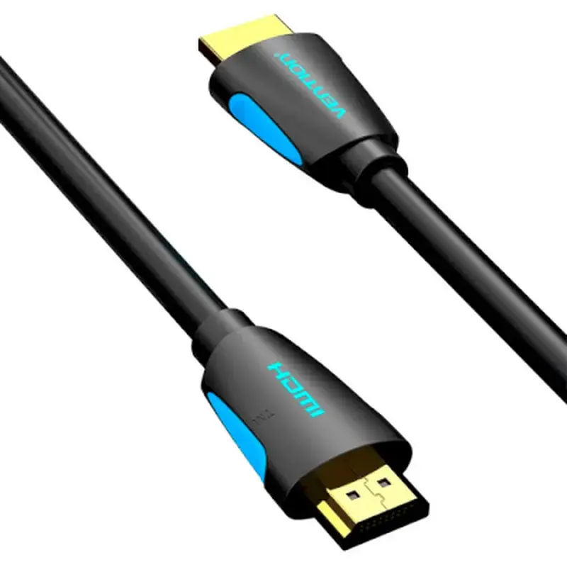Кабель мультимедійний HDMI to HDMI 15.0m V2.0 4K 30Hz PVC Vention (VAA-M02-B1500) - фото 2