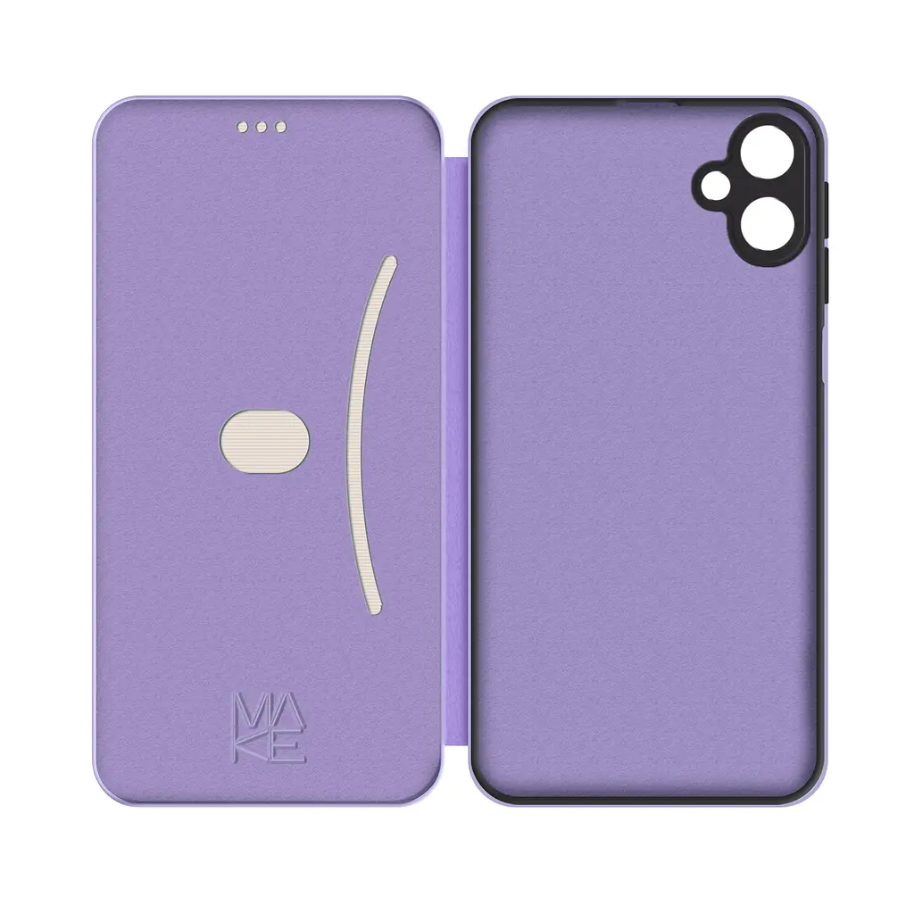 Чохол-книжка MAKE Samsung A07 Flip Light Violet - фото 3