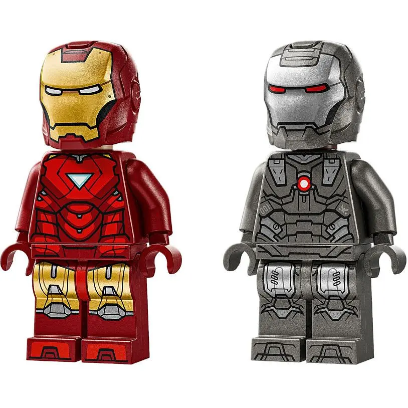 Конструктор LEGO Marvel Super Heroes Железный человек и Боевая Машина против Хаммер Дронов 204 детали (76320) - фото 4