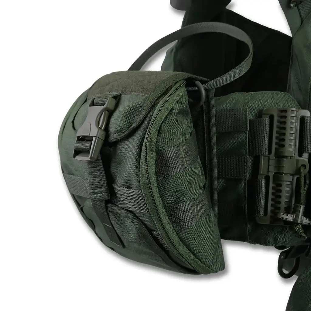 Плитоноска Kiborg GU gen.2 + 8 підсумків Khaki (1000-k55001) - фото 5