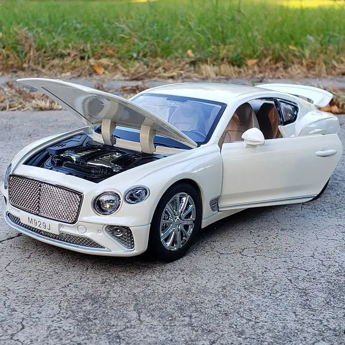 Колекційна металева модель автомобіля АвтоЕксперт Bentley Continental GT з інерцією, світлом та звуком 1:24 - фото 8