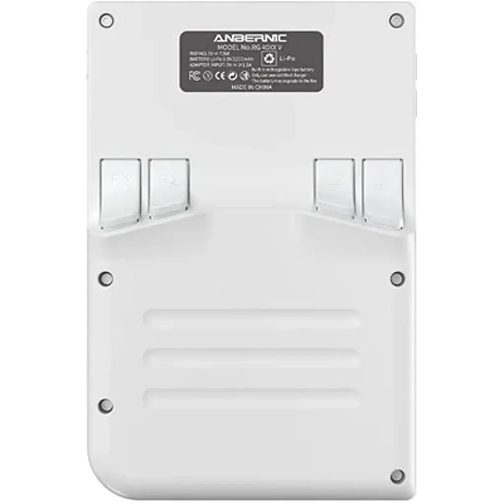 Ретро ігрова приставка Anbernic RG 40XXV 64GB White [141565] - фото 2