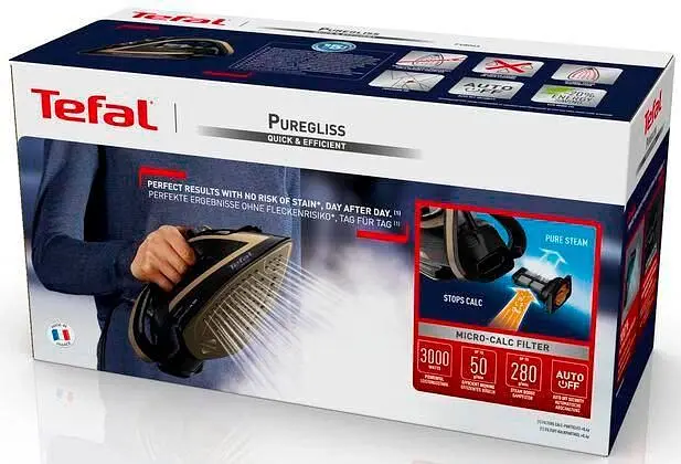 Праска Tefal Puregliss Coppertinto & Black FV8064E0 [91227] - фото 9
