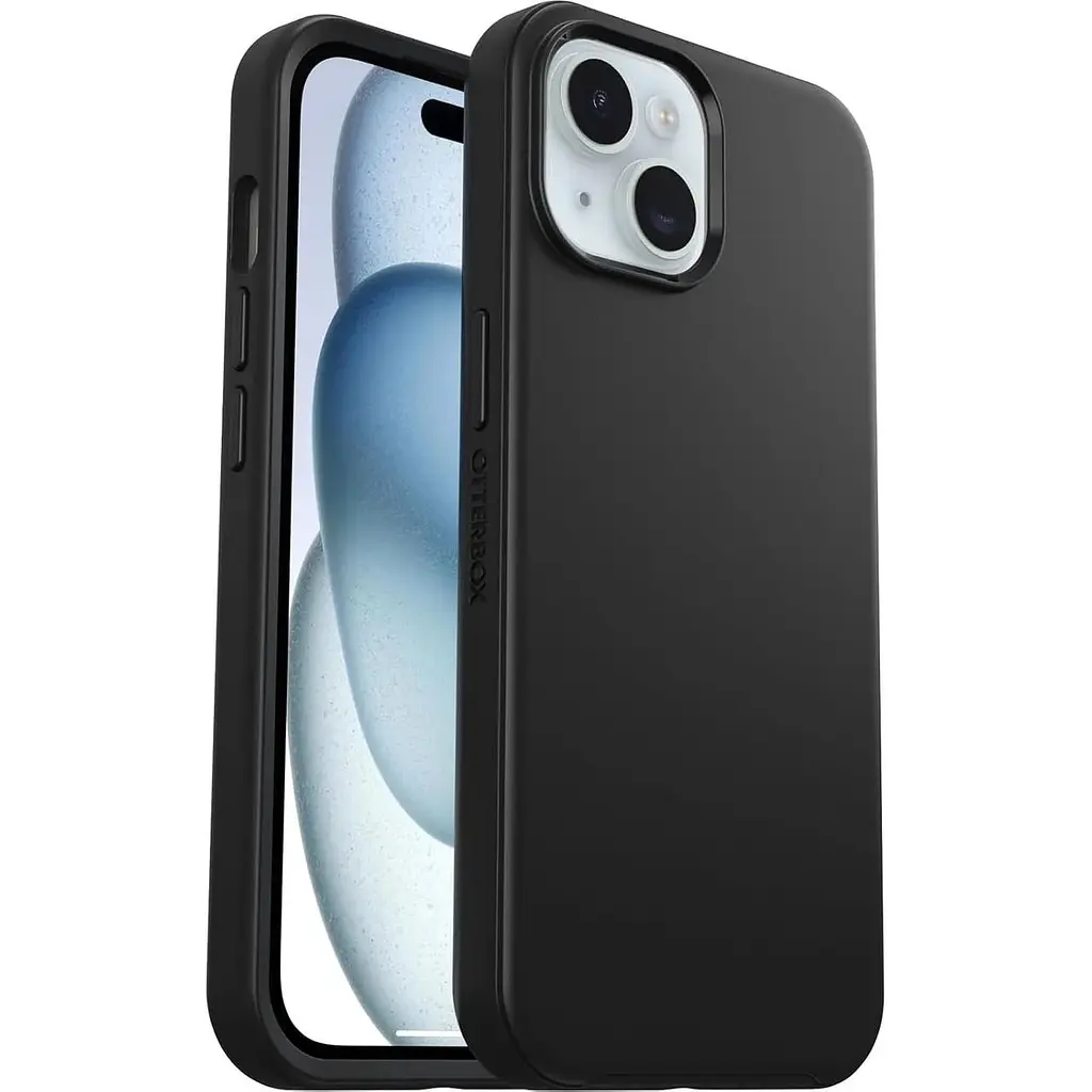 Оригинальный противоударный чехол OtterBox Symmetry MagSafe для Iphone 13 (6.1") Black 77-92924 - фото 9