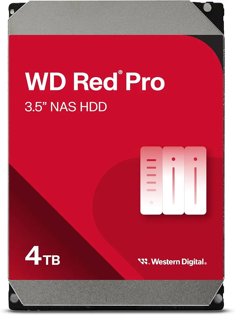 Жесткий диск WD 4 ТБ 3,5" 7200 256 МБ SATA Red Pro NAS - фото 2