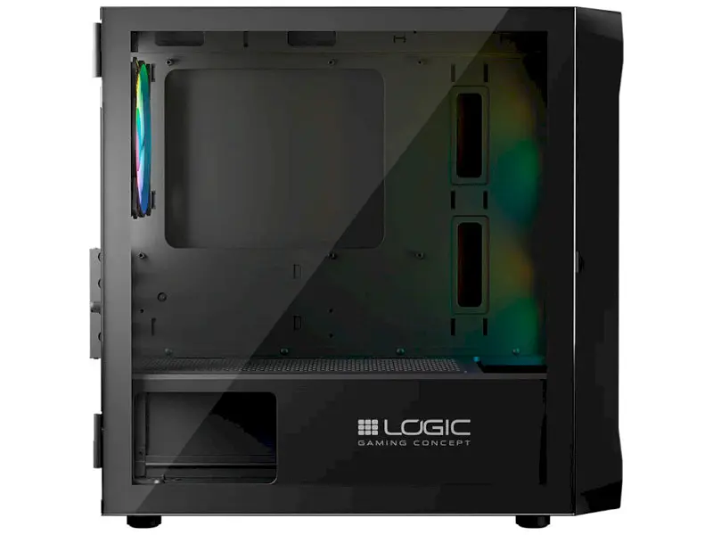 Корпус Logic Concept Portos ARGB Mini Black (AM-PORTOS-10-0000000-0002) - фото 11