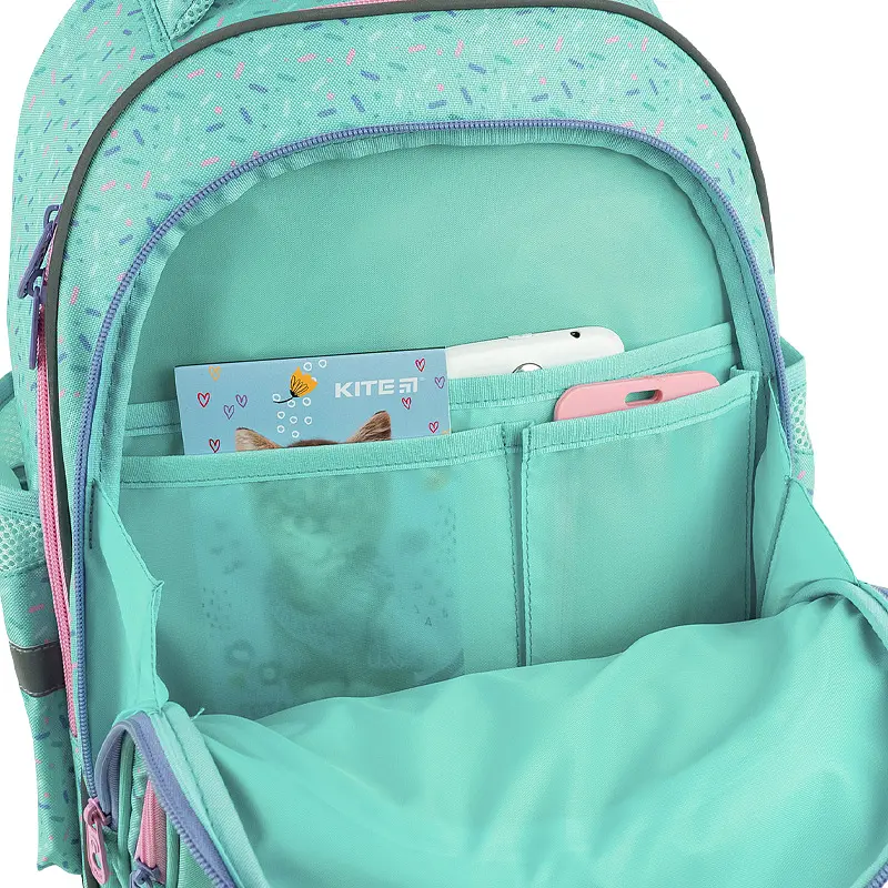 Рюкзак GoPack Education 2606S So Sweet М'ятний (GO26-2606S-2) - фото 11