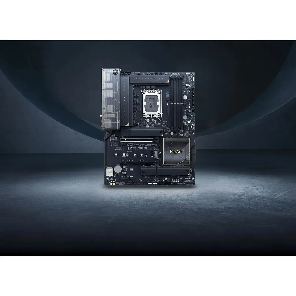 Материнська плата Asus Proart B760-CREATOR WIFI s1700 B760 4xDDR5 M.2 HDMI DP Wi-Fi BT ATX - фото 3