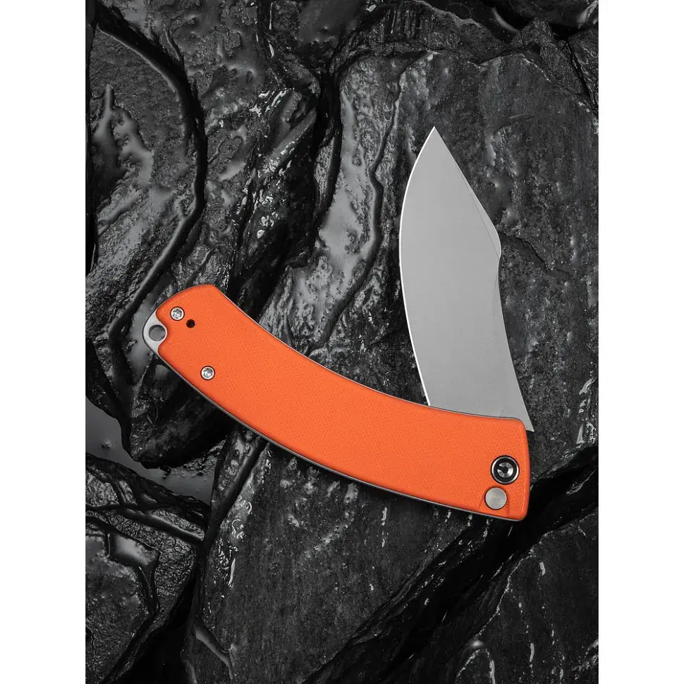 Ніж Civivi Outlaw Muk, Orange G10, Stonewash (C24079-2) - фото 12