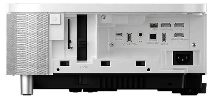 Проєктор Epson домашнього кінотеатру EH-LS800W UHD 4000 lm LASER 0.16 Wi-Fi Android TV білий - фото 7