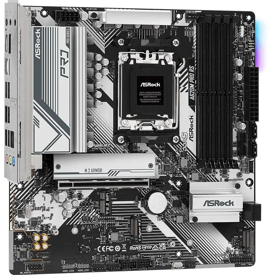 Материнская плата ASRock A620M Pro RS [140055] - фото 3