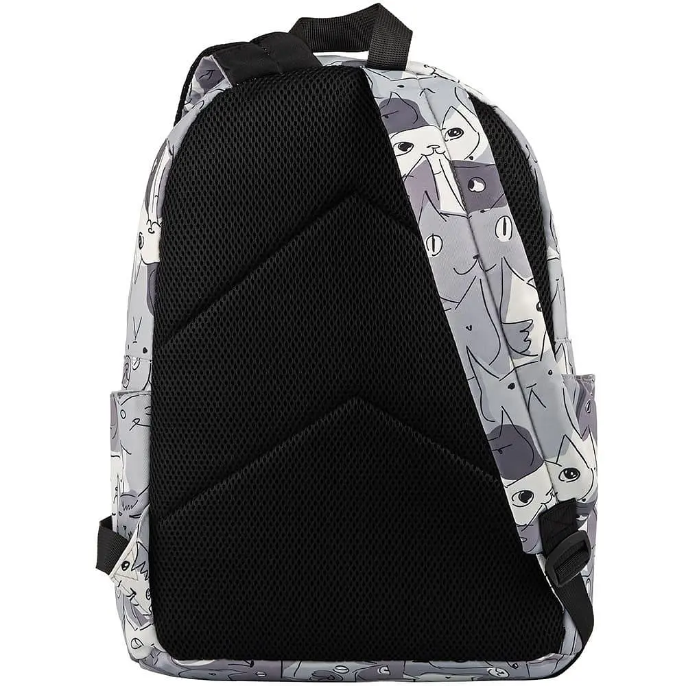 Рюкзак для ноутбука 2E 13" TeensPack Cats, Grey (2E-BPT6114GC) - фото 3