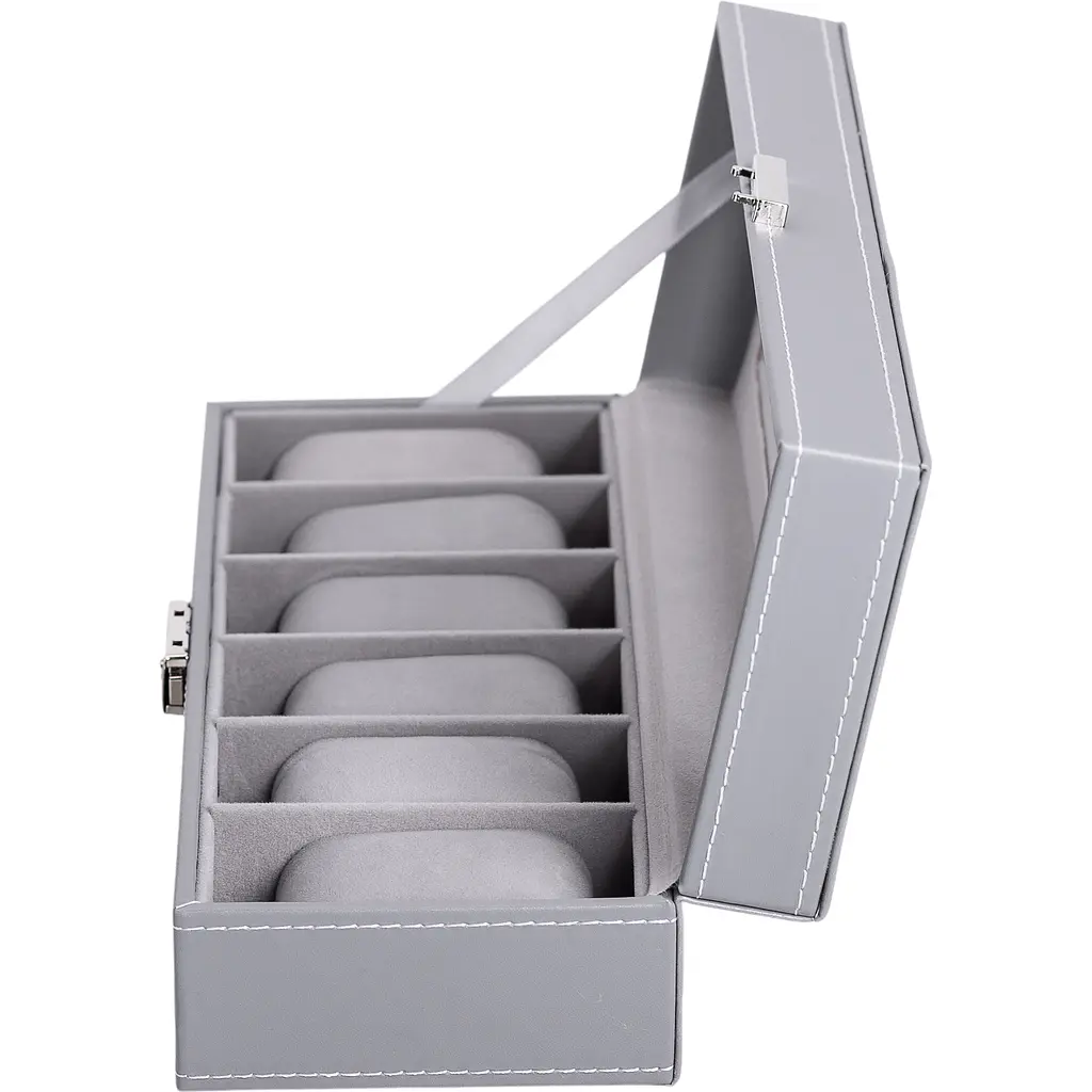 Скринька для зберігання годинників Yiwu з защіпкою 30x11x8 см HP-5-3 - фото 4