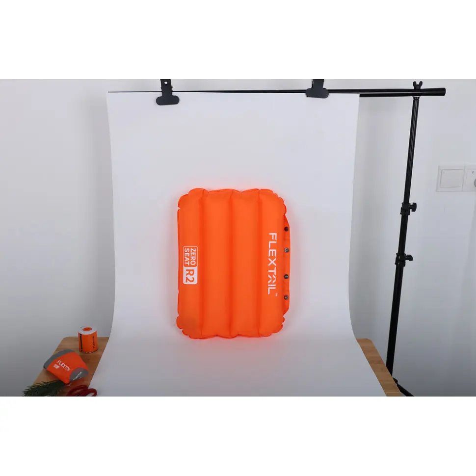 Сидушка надувна Flextail Zero Seat R02, 70 мм, помаранчева - фото 20