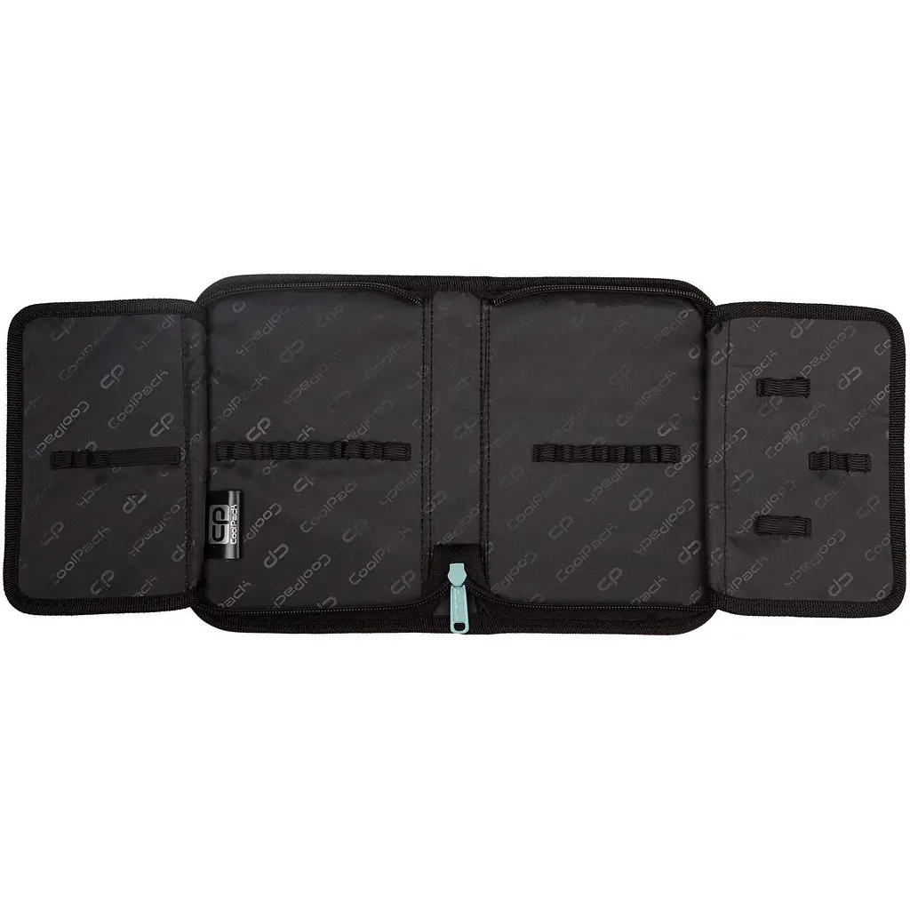 Пенал на молнии СoolPack Clipper Shoppy, с органайзером для ручек, 20х14х3 см (F076661) - фото 3