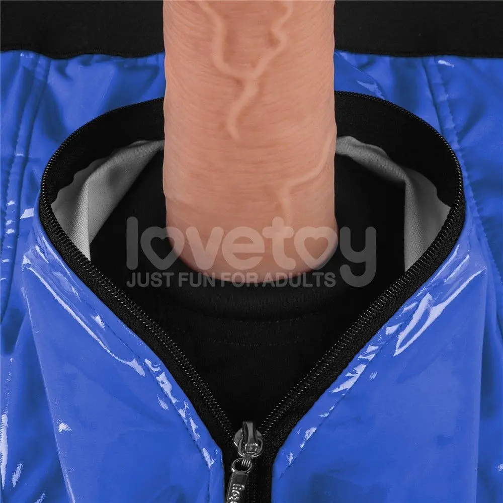 Трусики для страпона LoveToy Chic Strap-On Shorts, 32-35 (синій) - фото 9