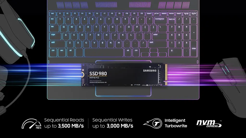 Накопичувач SSD Samsung M.2 1TB PCIe 3.0 980 teh0014727 - фото 3