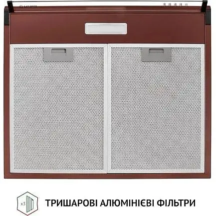 Витяжка пласка Perfelli PL 6144 BR LED - фото 7
