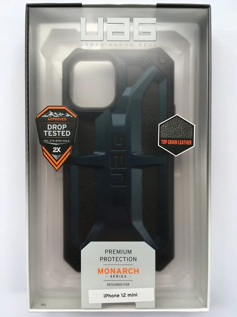 Чохол протиударний UAG Monarch (Original) 112341115555 для iPhone 12 Mini (5.4") Mallard - фото 9