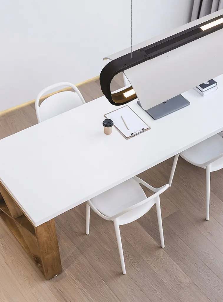 Підвісний світильник Skarlat RHL77016 27W WH+BK 4000K - фото 4