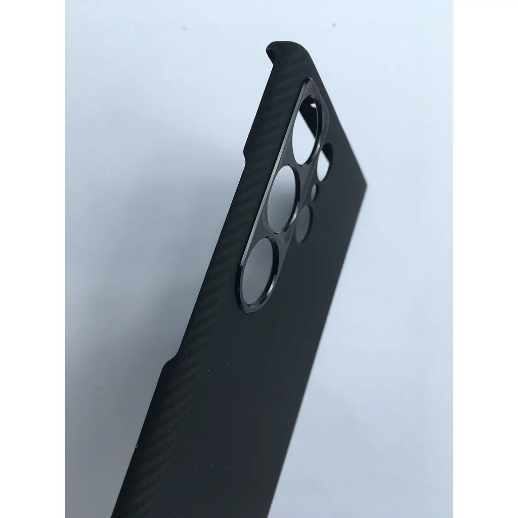 Оригінальний протиударний чохол для Samsung Galaxy S23 Ultra Pitaka MagEZ MagSafe Case 3 Twill Black/Grey KS2301U - фото 6