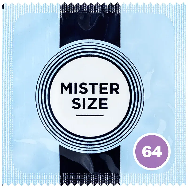 Презервативи різного розміру Mister Size, 64мм