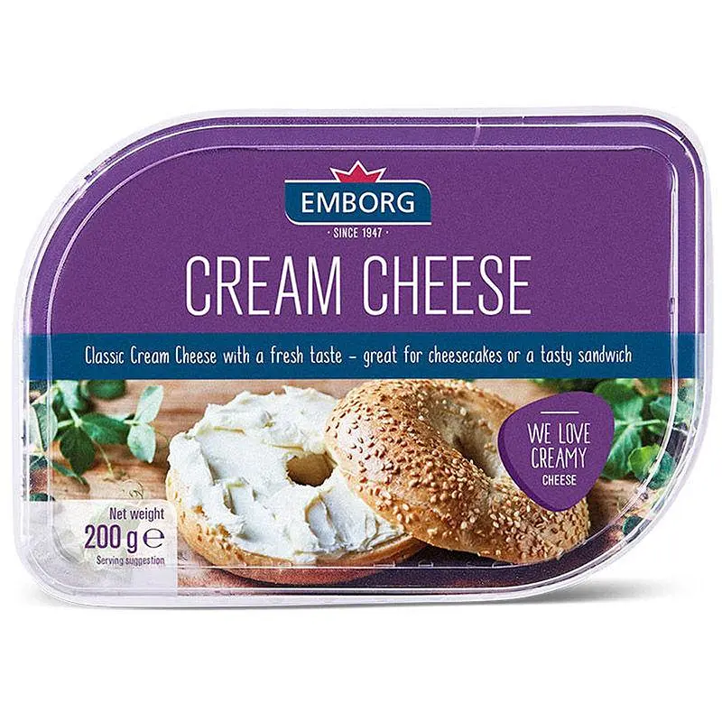 Сир вершковий Emborg Cream Cheese 200 г (5704025018457)