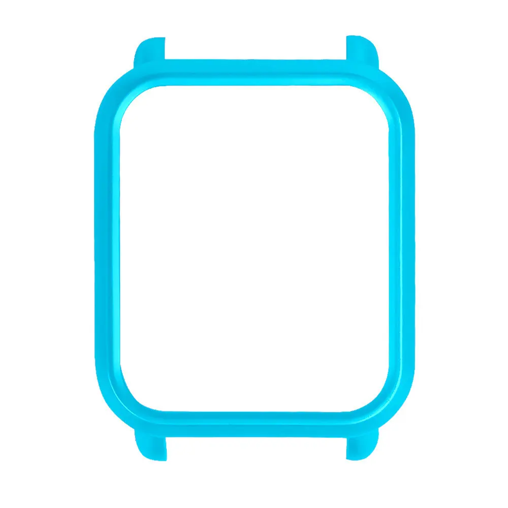 Защитный бампер Tamister для смарт-часов Amazfit Bip/Bip Lite голубой - фото 2