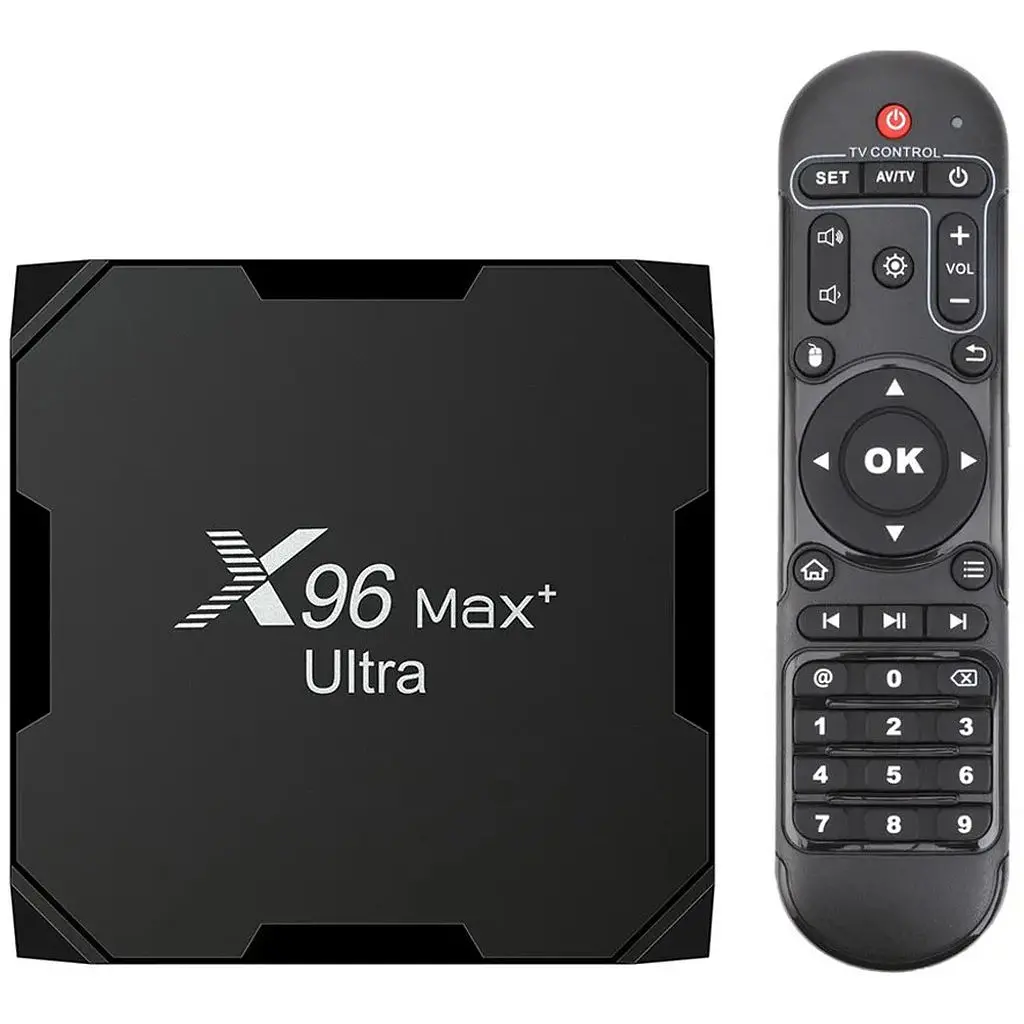 Смарт ТВ приставка X96 MAX Plus Ultra 4/64Gb - фото 1