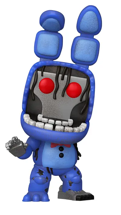 Фигурка Funko Pop Пять ночей с Фредди Сломанный Бонни Five Nights at Freddy's Withered Bonnie 10 см FP FNAF B 1083 - фото 2