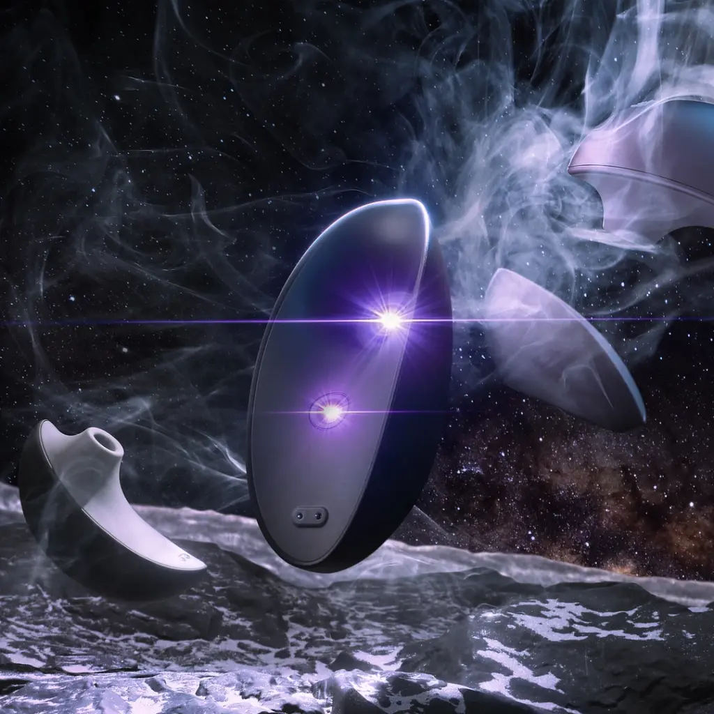 Вакуумный стимулятор клитора Svakom Pulse Galaxie черный - фото 10