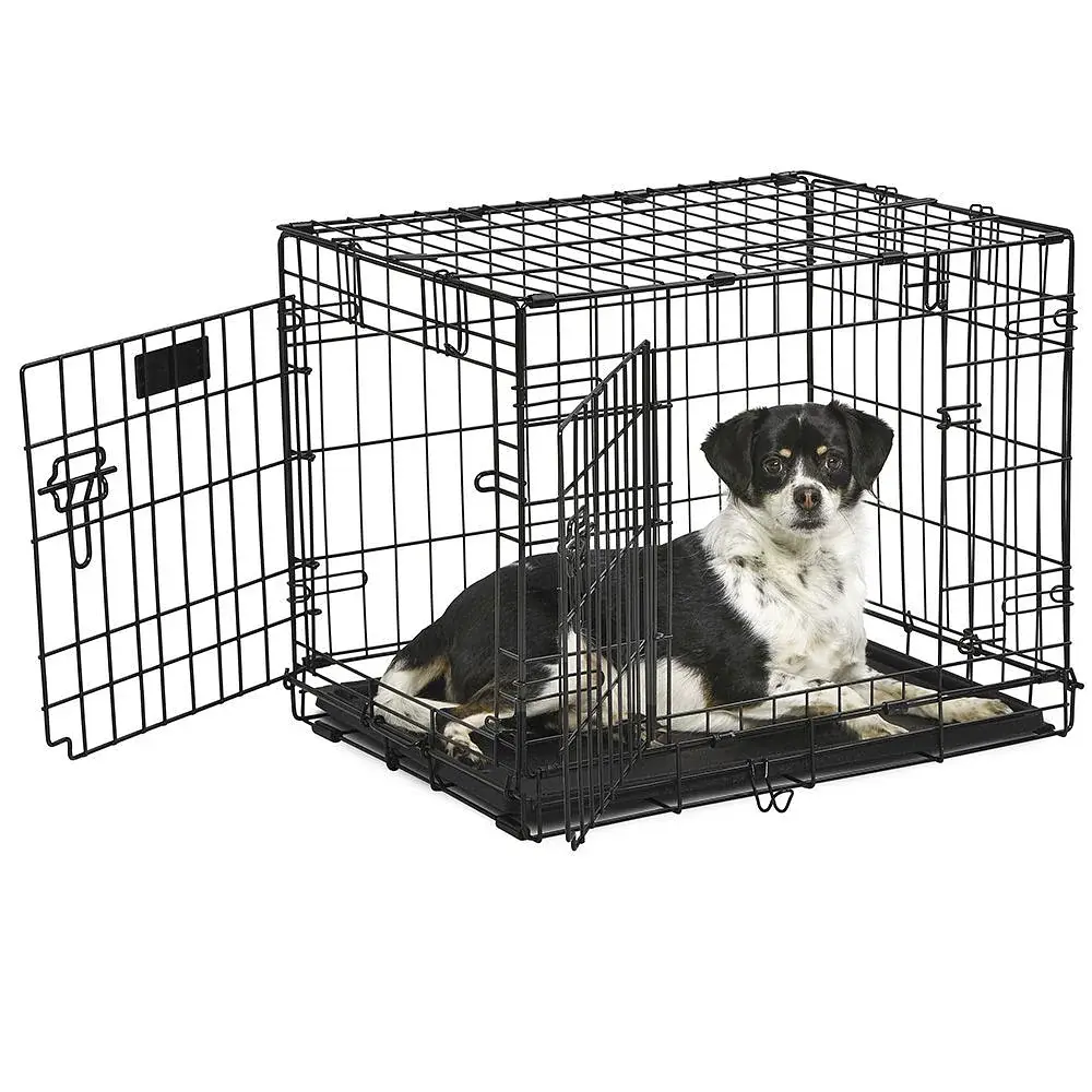 Вольєр для собак Ferplast Dog-Inn 60 чорний 64,1×44,7×49,2 см 73192017 - фото 4