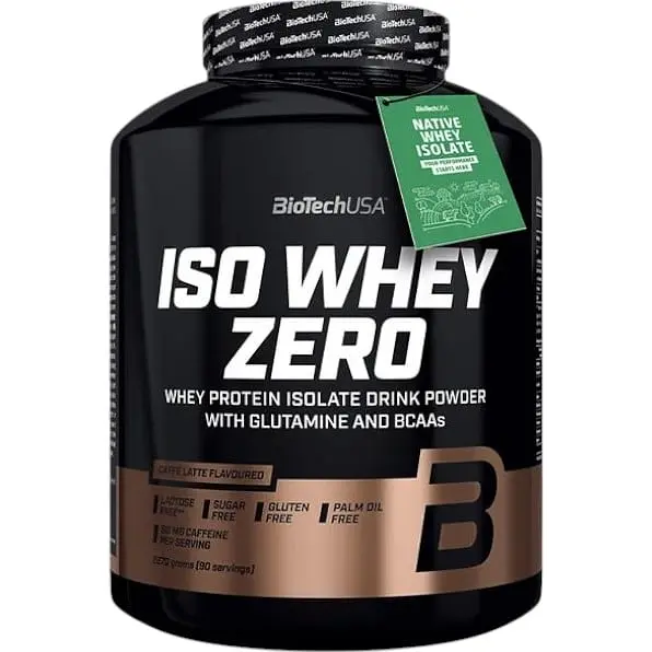 Протеїн BiotechUSA Iso Whey Zero Кава латте 2.27 кг