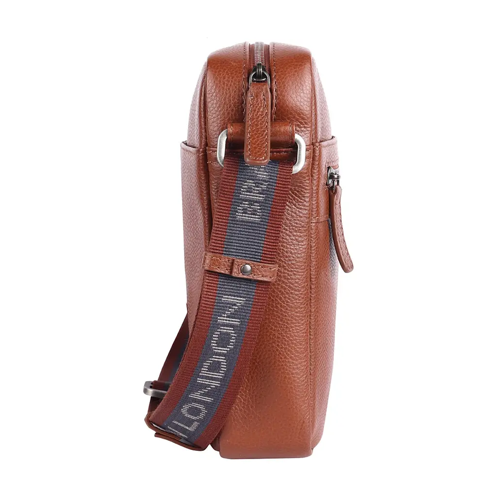 Сумка Brampton London Crossflow Tan (64405 TAN) - фото 5