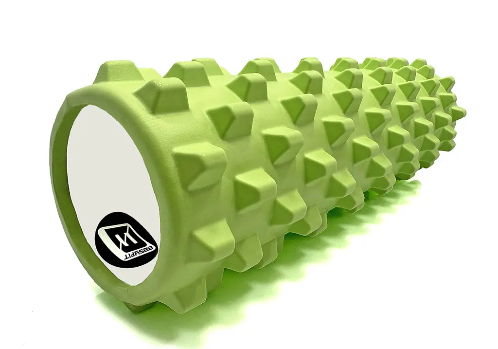 Масажний ролик EasyFit Grid Roller PRO 45 см Салатовий (EF-2029-GN) - фото 2