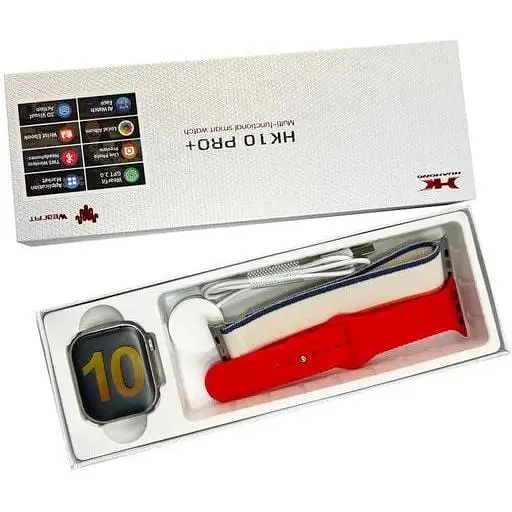 Смарт-годинник HK 10 Pro Plus IP67+Amoled Red - фото 7