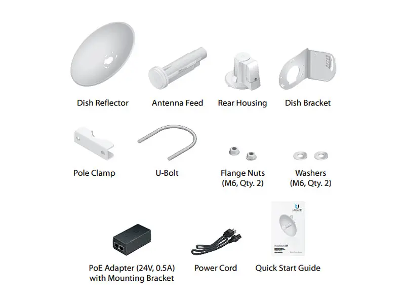 Точка доступу Ubiquiti PowerBeam PBE-M5-300 - фото 4