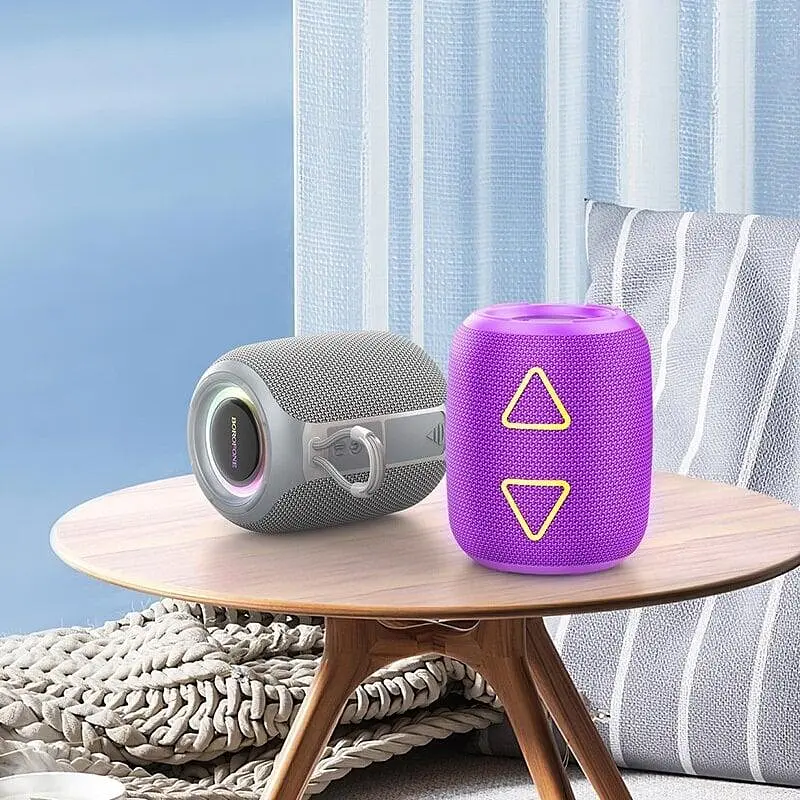 Колонка портативна Borofone BR36 Lucy sports BT speaker Purple - фото 2