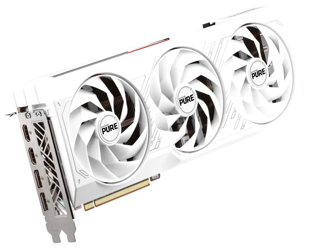 Відеокарта Sapphire AMD Radeon RX 7700 XT PURE GAMING OC 12GB (11335-97-90G) (11335-03-20G) (GDDR6, 192 bit, PCI-E v4.0 x16) FR - фото 3